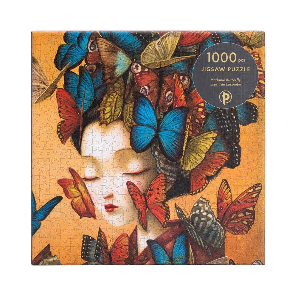 Paperblanks ~ Madame Butterfly ~ Esprit de Lacombe ~ Puzzle ~ 1000 PC