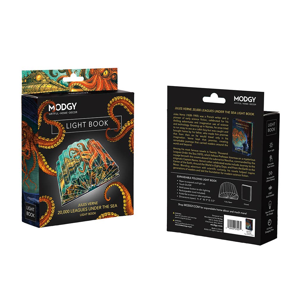 Modgy Light Book - 20,000 Leagues Under the Sea