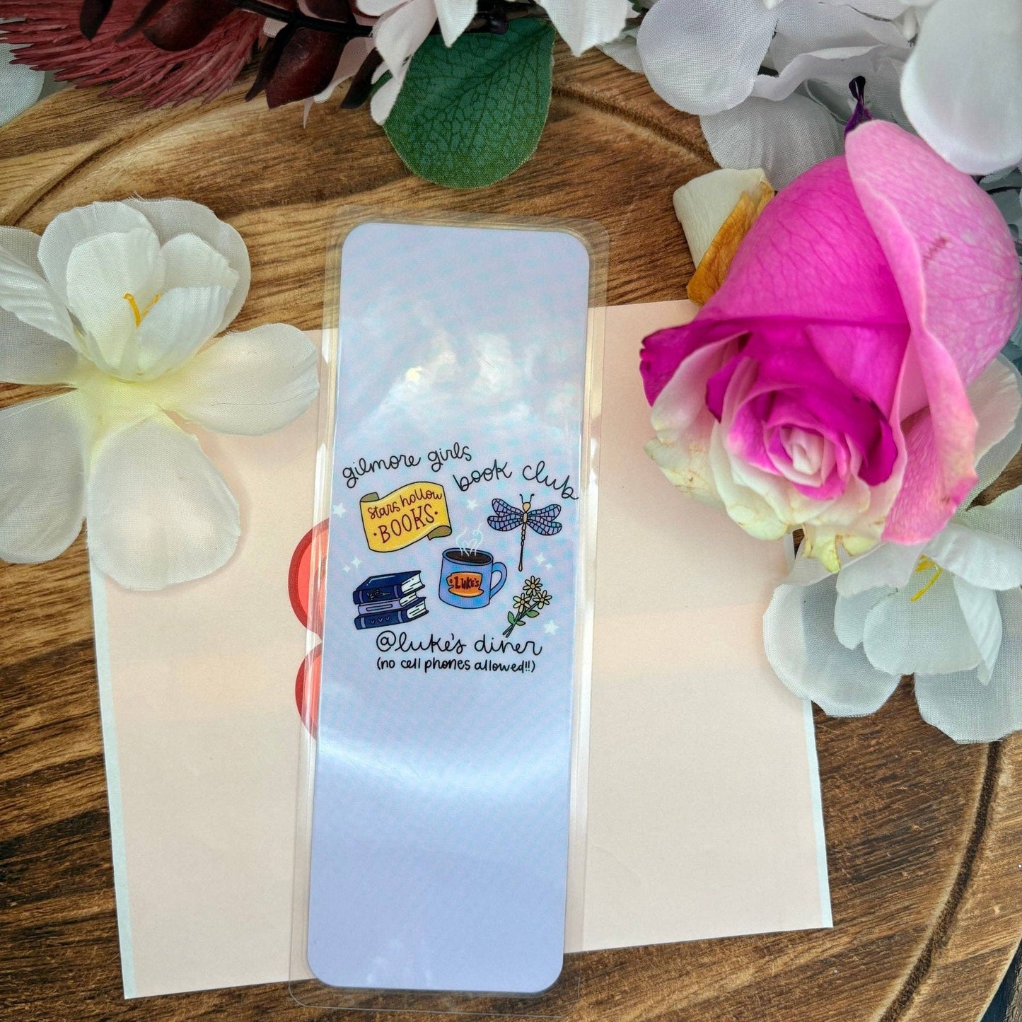 Gilmore Girls Book Club Dual-Sided Cardstock Bookmark: Unlaminated