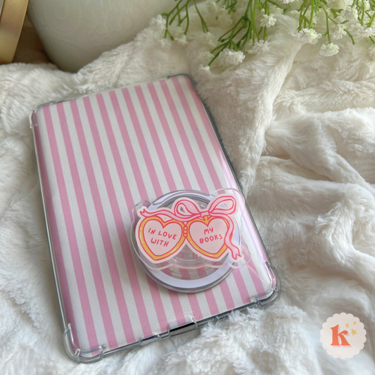 Kindle accessories | bookish kindle grip | kindle case stand: Regular Grip