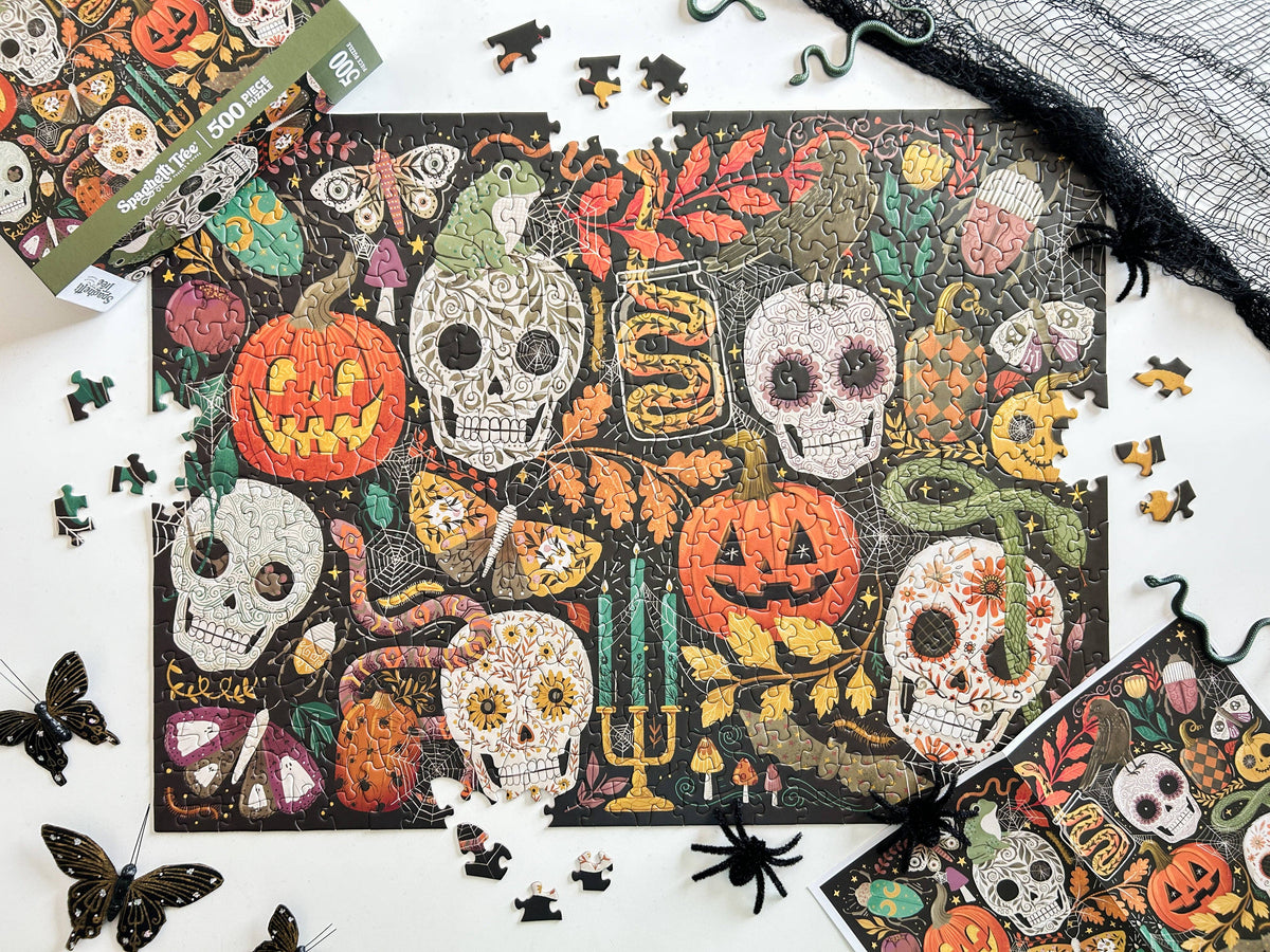 Creepy Crawlies 500 Piece Halloween Puzzle