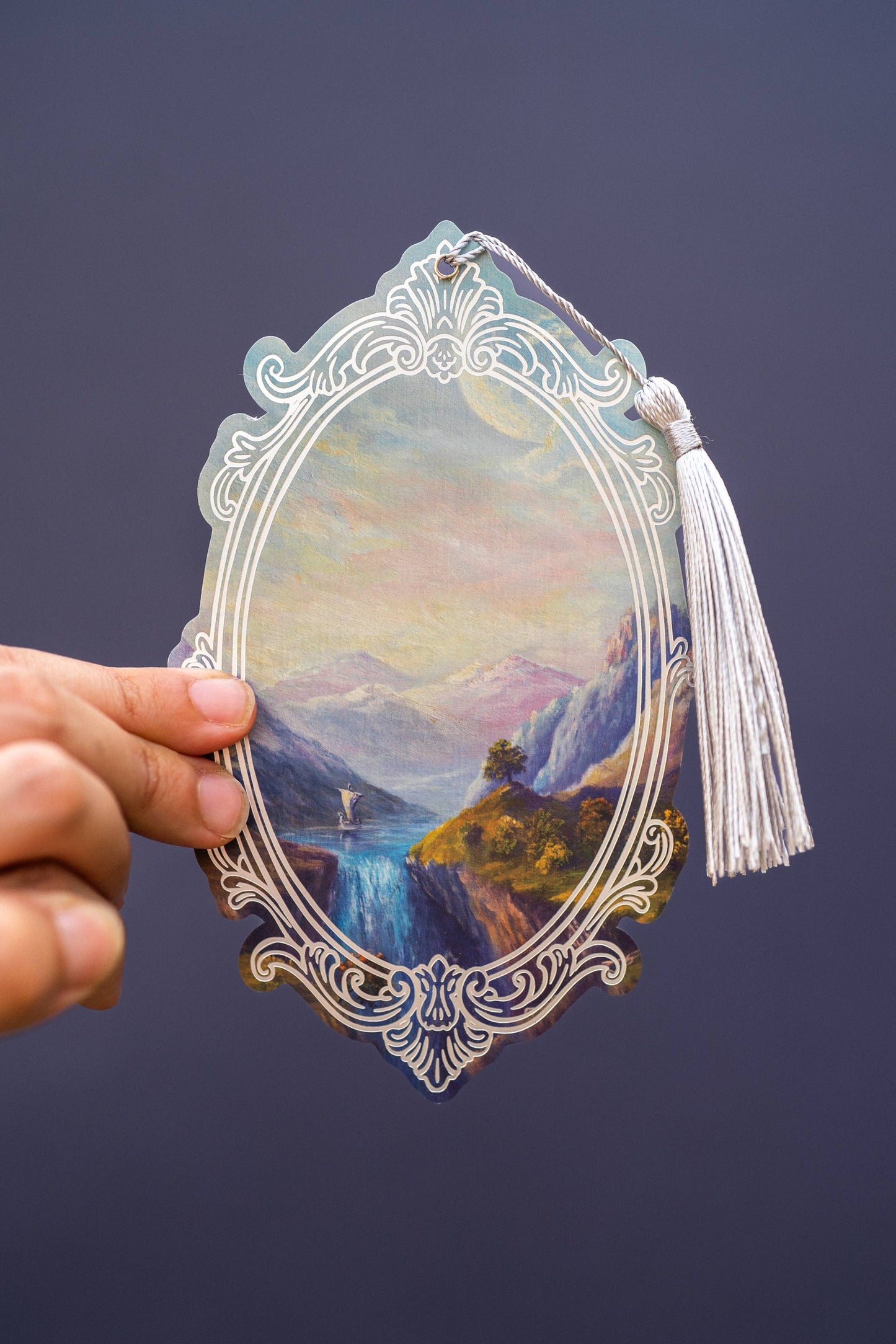The Enchanted Vale Silver Foil Bookmark | Bookish Romantasy