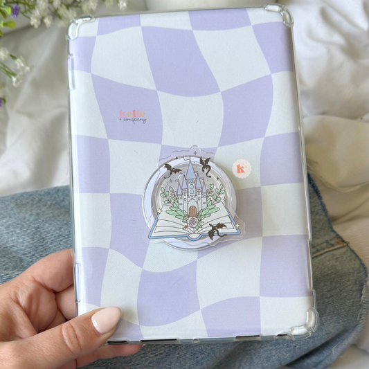 Kindle accessories | bookish kindle grip | kindle case stand: Regular Grip