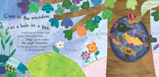 Over in the Meadow: Board book