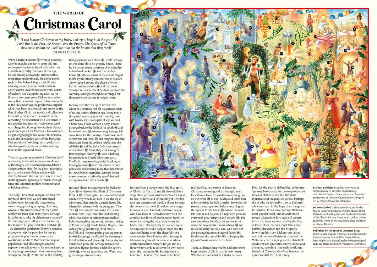The World of A Christmas Carol: 1000-piece jigsaw puzzle