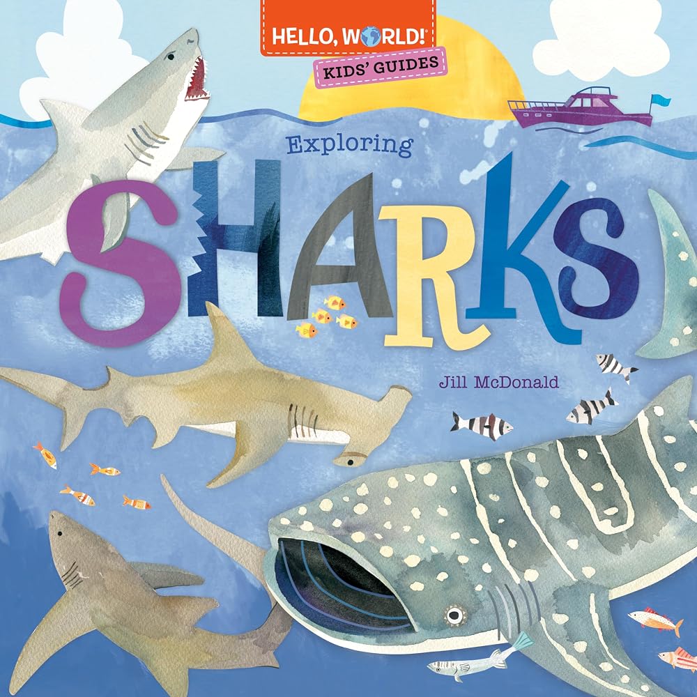 Hello, World! Kids' Guides: Exploring Sharks cover image