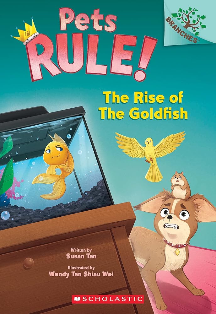 The Rise of the Goldfish: A Branches Book (Pets Rule! #4) cover image