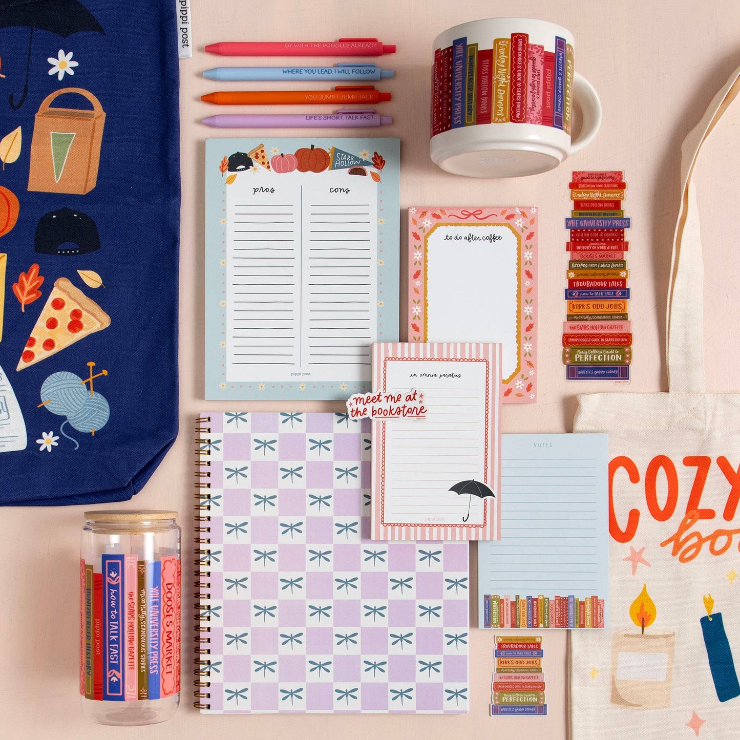 Pros & Cons Stars Hollow 6x8 Notepad