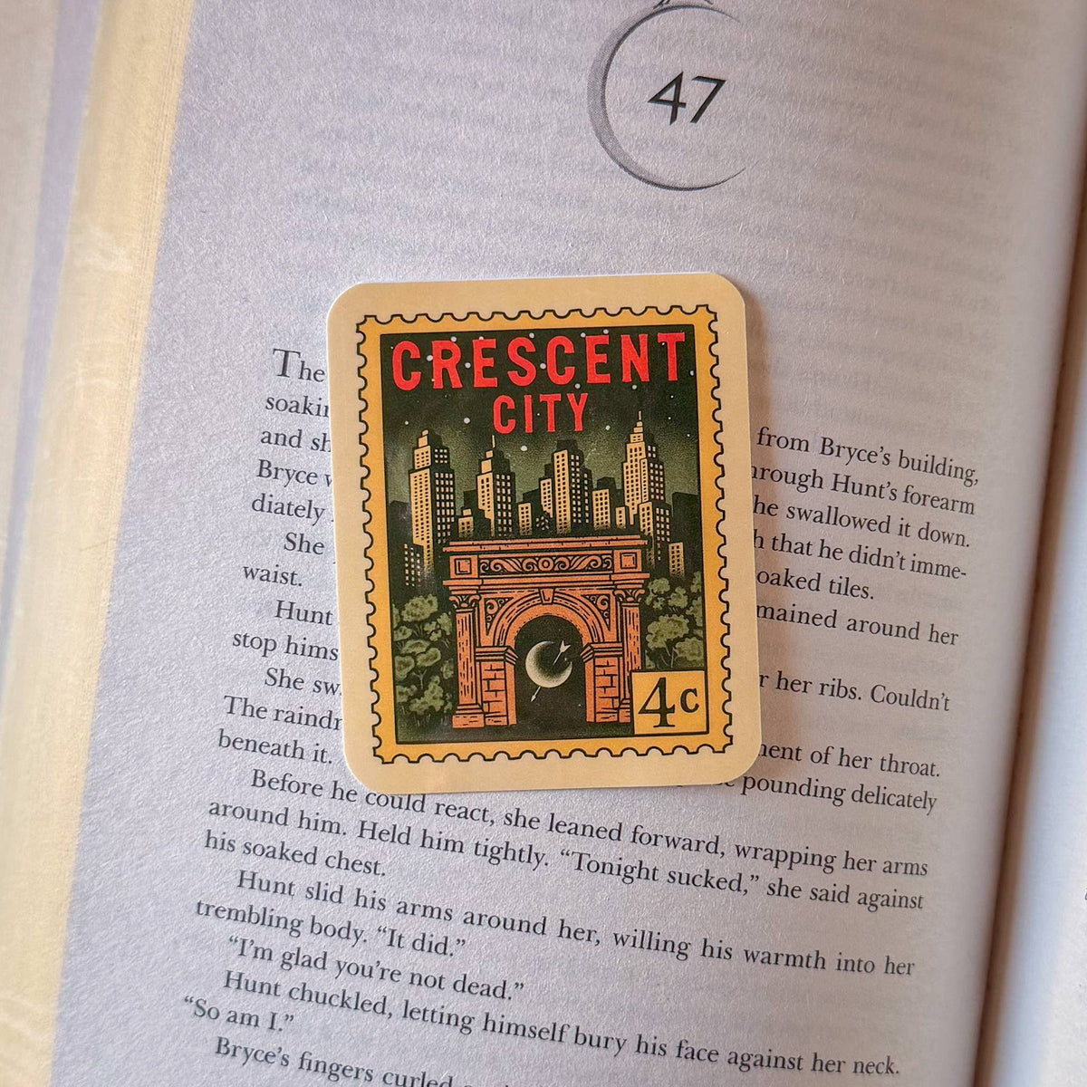 Maasverse Stamp Bookish Sticker - Book Lover Gift ACOTAR: Velaris