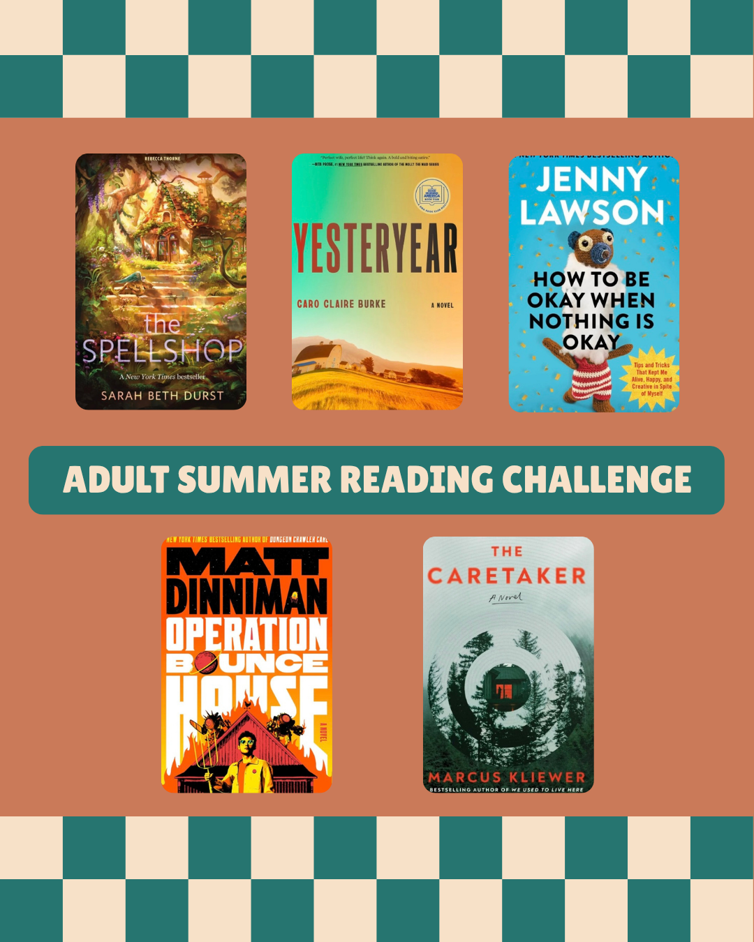 Adult Summer Reading List