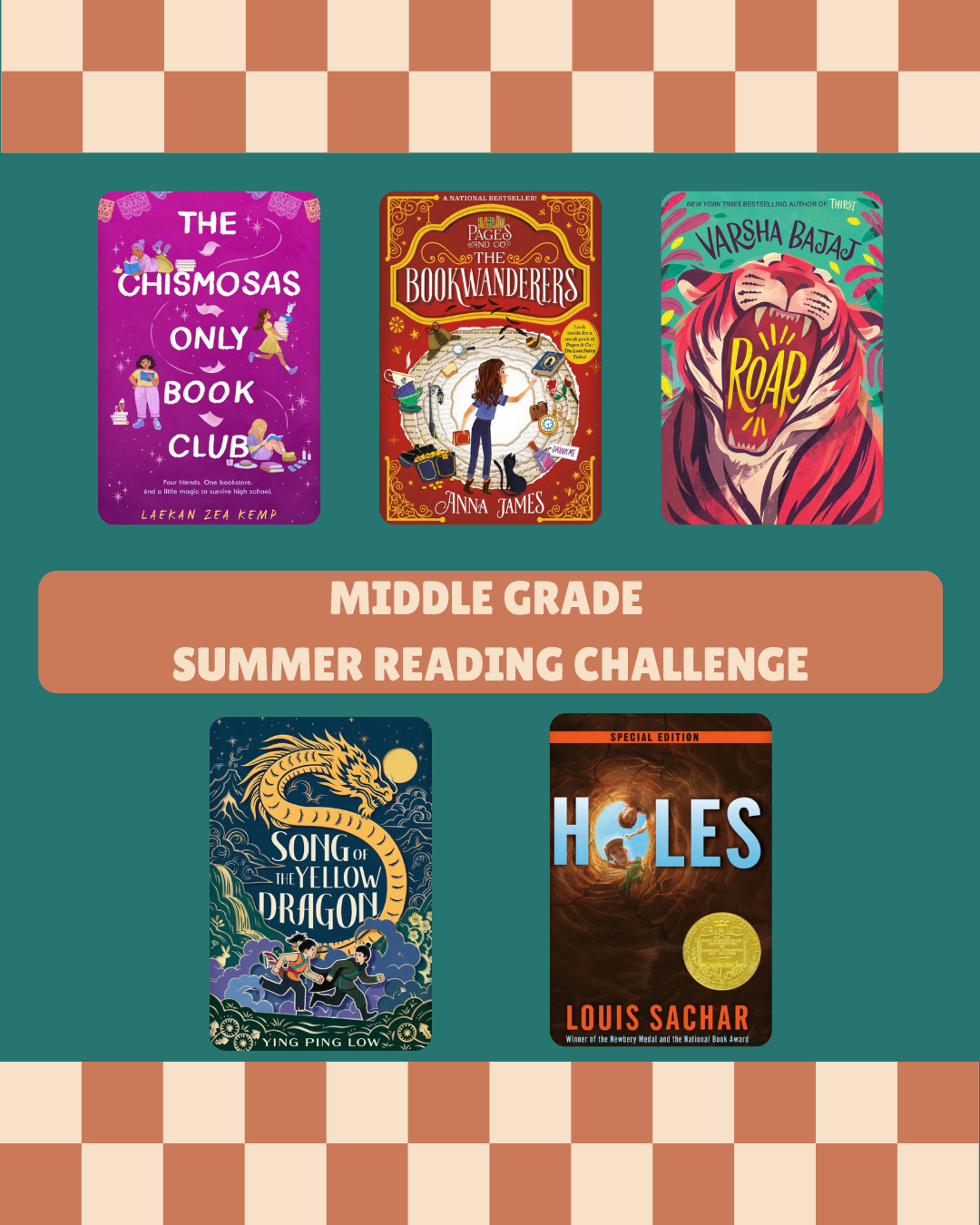 Middle Grade Summer Reading List