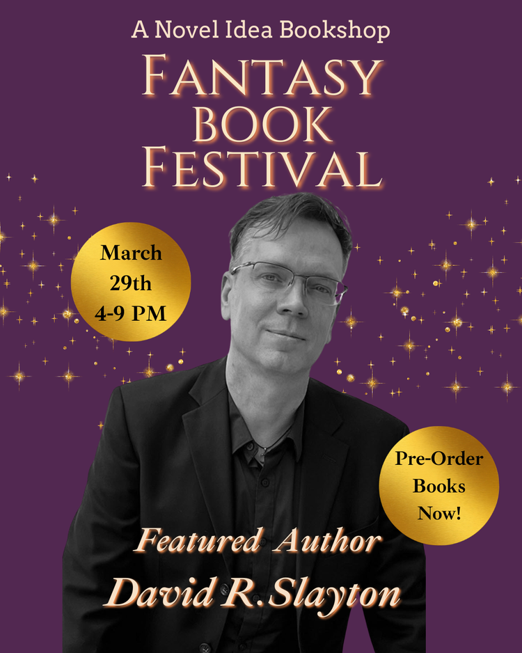 David Slayton Pre-Order For Fantasy Book Festival