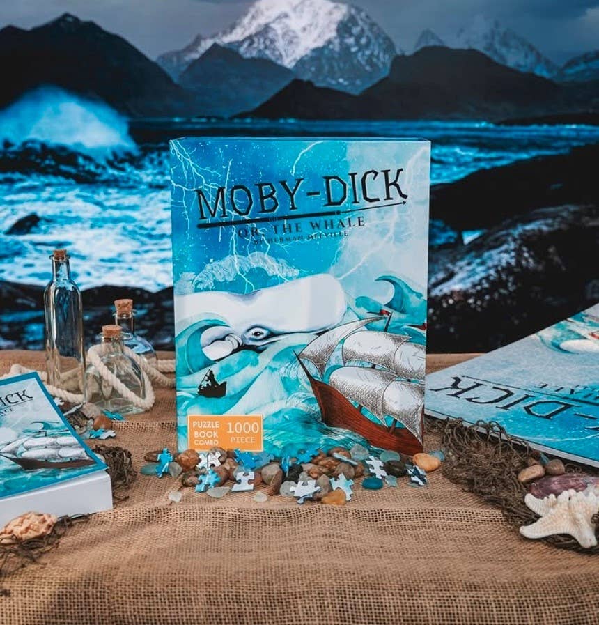 Moby Dick 1000 Piece Puzzle Gift