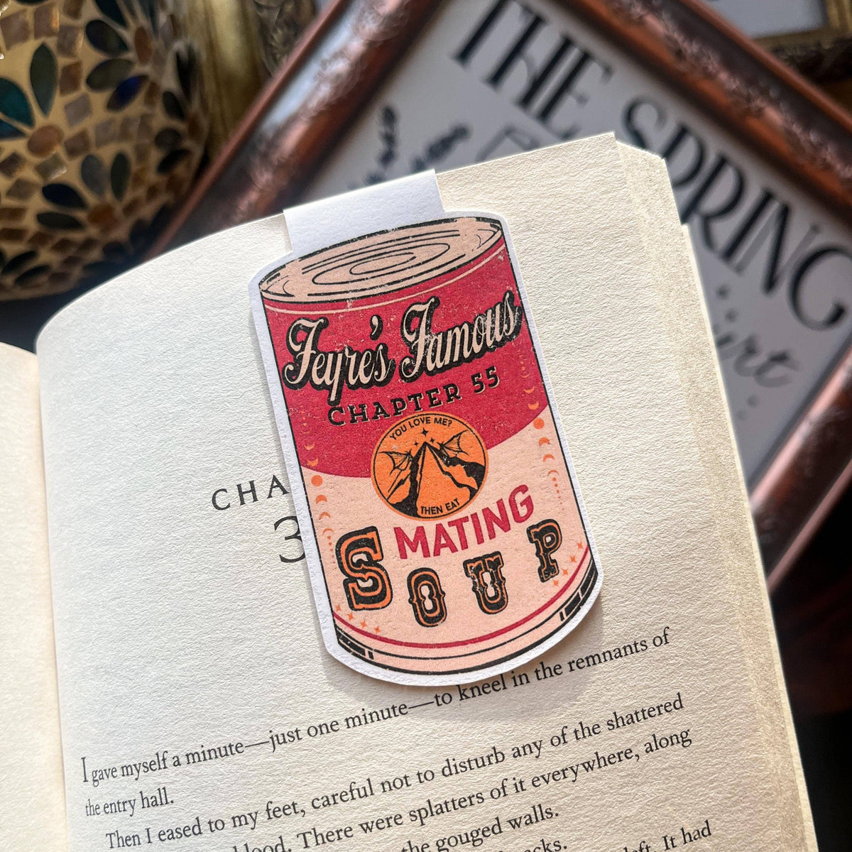 Magnetic Bookmark Feyre Soup Chapter 55 - ACOTAR Gift Merch