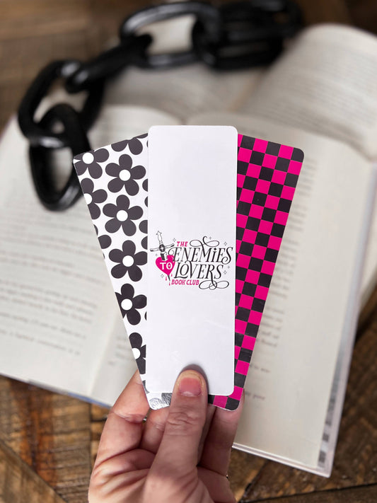 Enemies to Lovers Bookmark Set: Glossy - Laminated / Floral