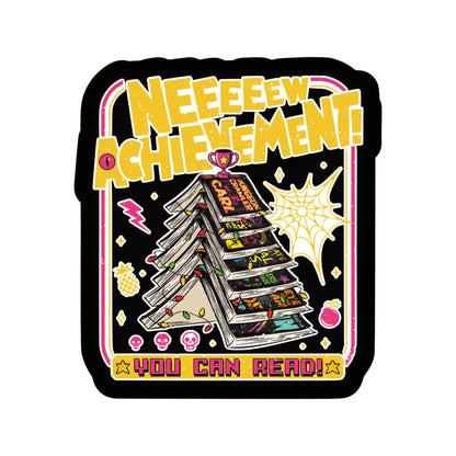 Humor Science Fiction Funny Book High Quality Vinyl Sticker