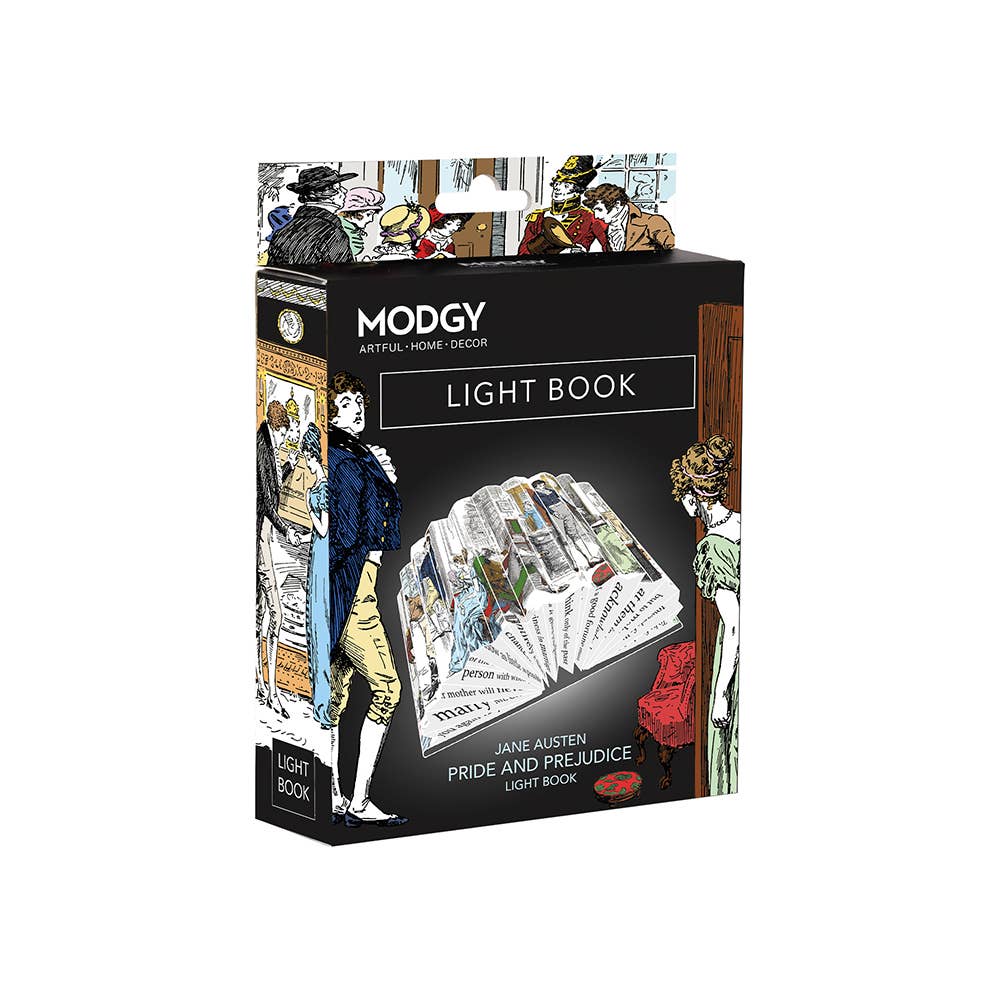 Modgy Light Book - Pride and Prejudice