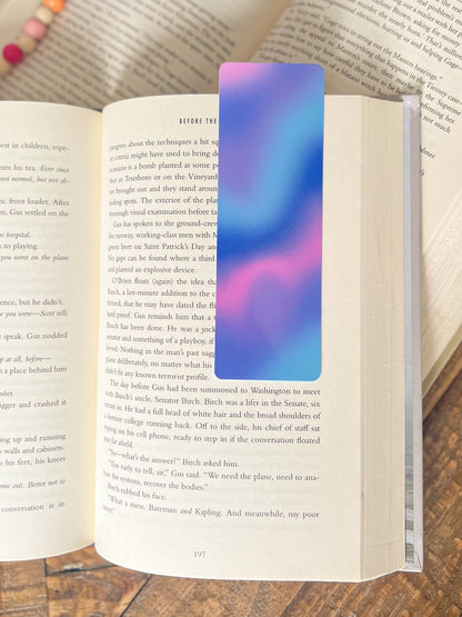 Book Trope Bookshelf Bookmark Set, Cool Tone: Glossy - Laminated / Book Tropes