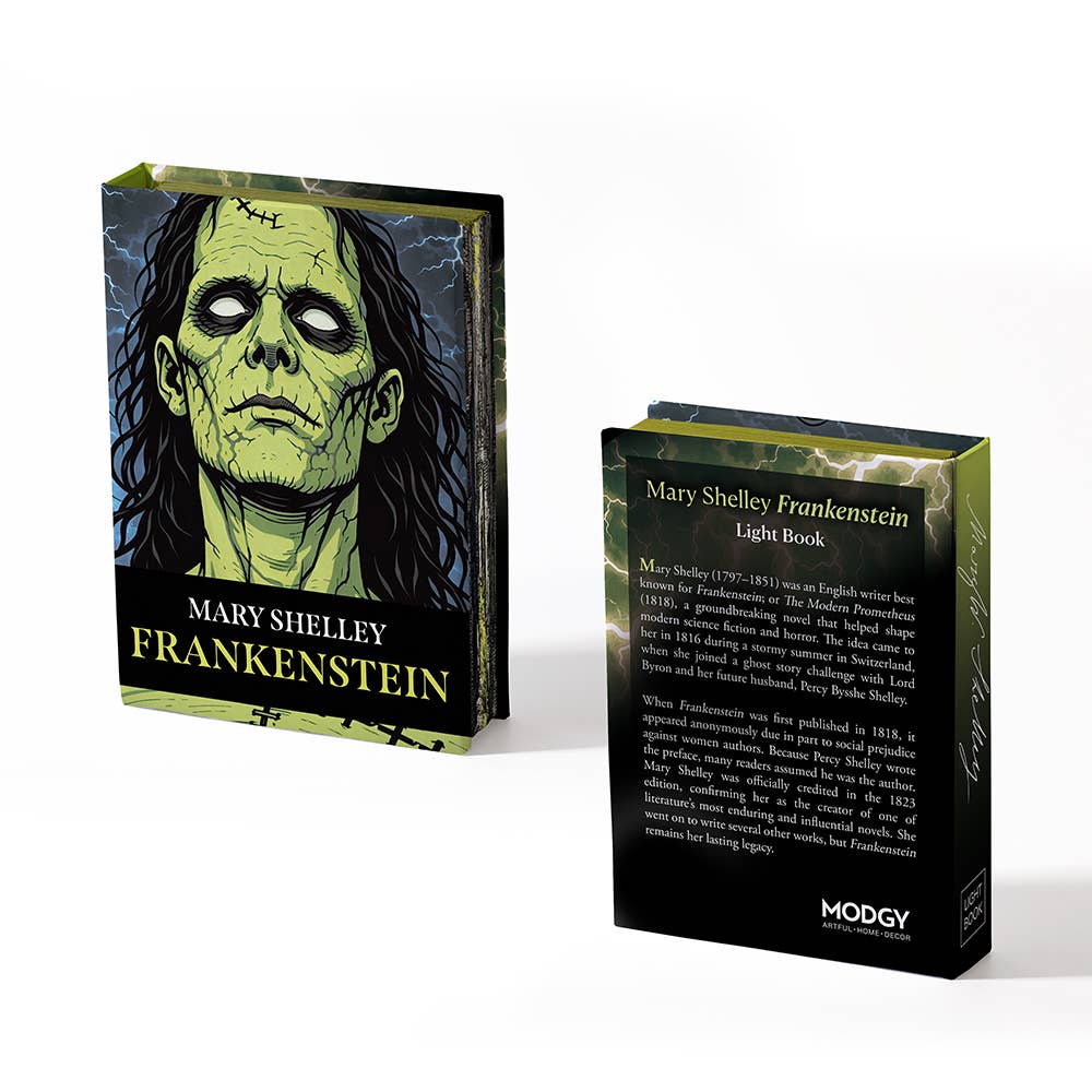 Modgy Light Book - Mary Shelley Frankenstein