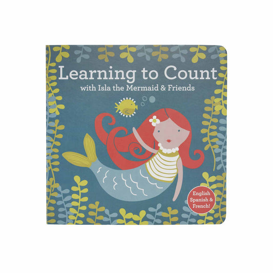 Sugarbooger Board Book | Learning to Count with Isla the Mermaid