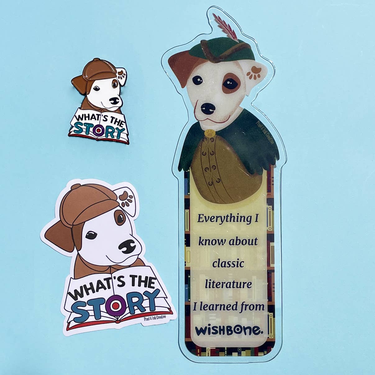 Wishbone Bookmark – A Nostalgic Hit for Book-Loving 90s Kids