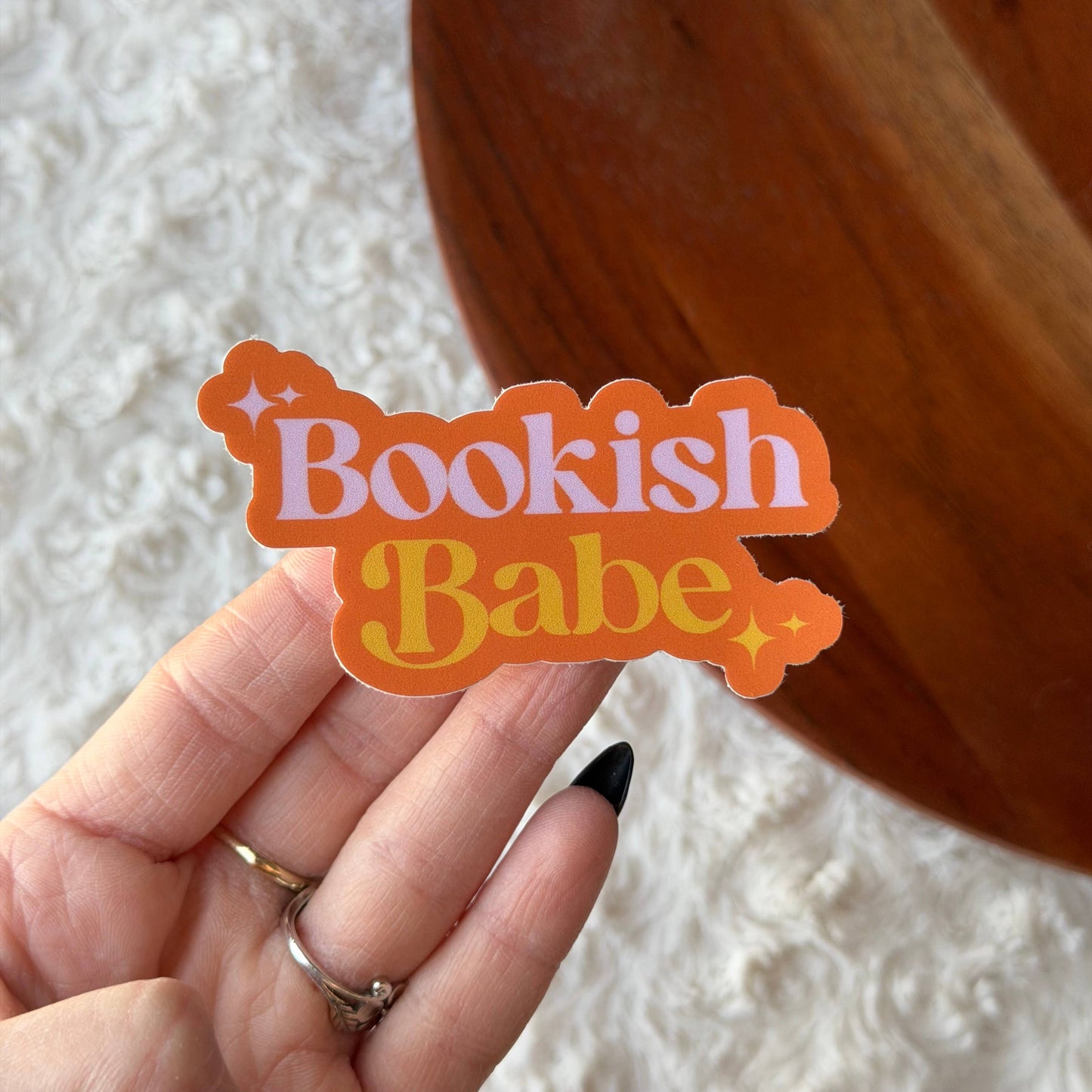Bookish Babe Sticker
