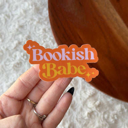 Bookish Babe Sticker