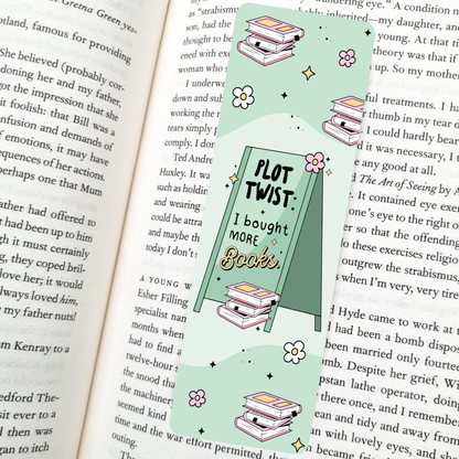 Plot Twist Bookmark | Bookish Reads