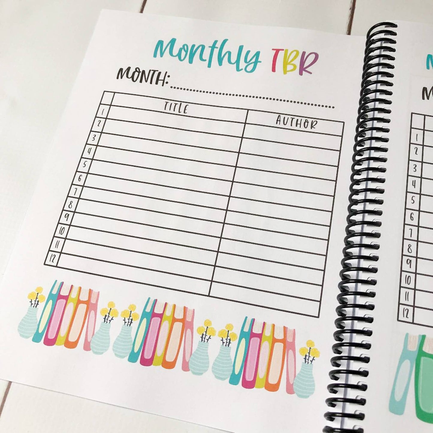 The Book Lover's Planner