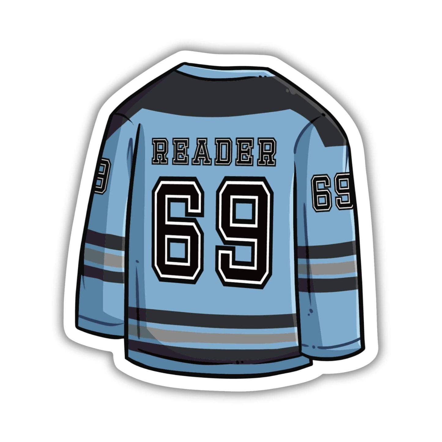 Reader 69 Jersey Sticker