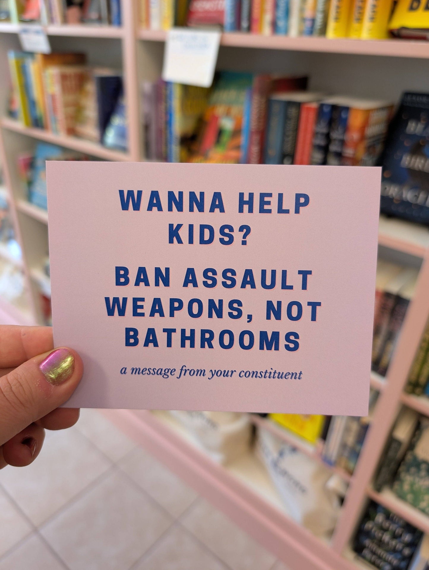 Wanna Help Kids? Ban Assault Weapons, Not Bathrooms