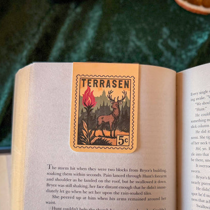 Maasverse Stamp Magnetic Bookmark Gift For Book Lover ACOTAR: Velaris