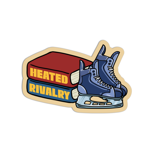 Heated Rivalry Skates Sticker Textured Stickers