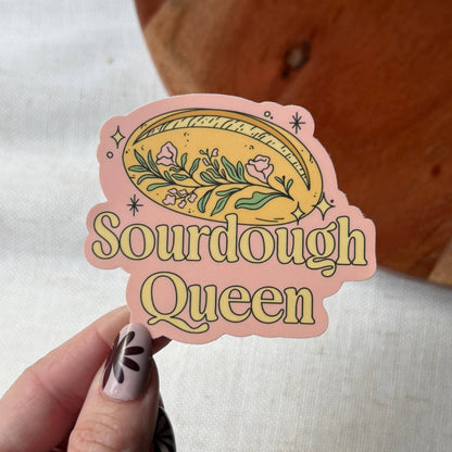 Sourdough Queen Sticker