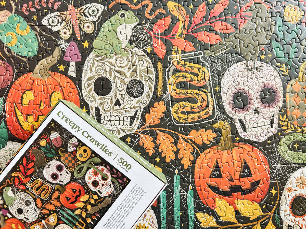 Creepy Crawlies 500 Piece Halloween Puzzle