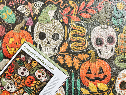 Creepy Crawlies 500 Piece Halloween Puzzle