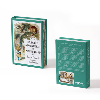 Modgy Light Book - Lewis Carroll Alice in Wonderland