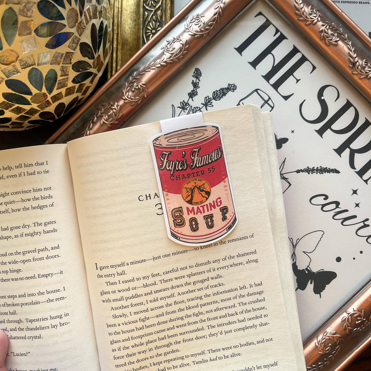 Magnetic Bookmark Feyre Soup Chapter 55 - ACOTAR Gift Merch