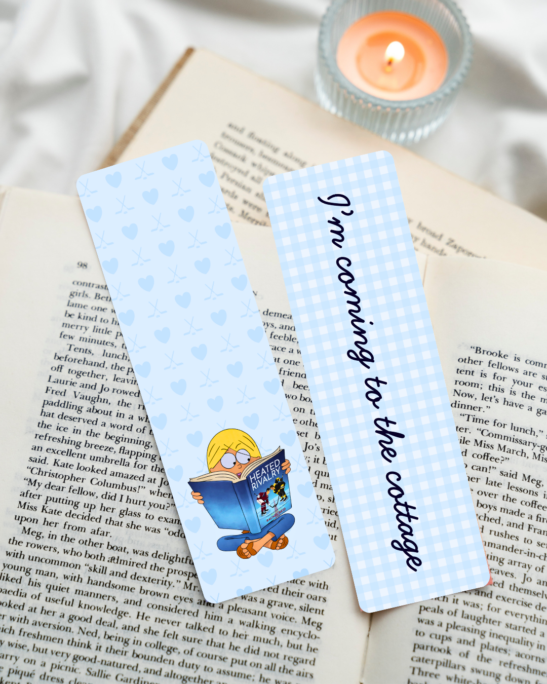 Lizzie McGuire Heated Rivalry Bookmark