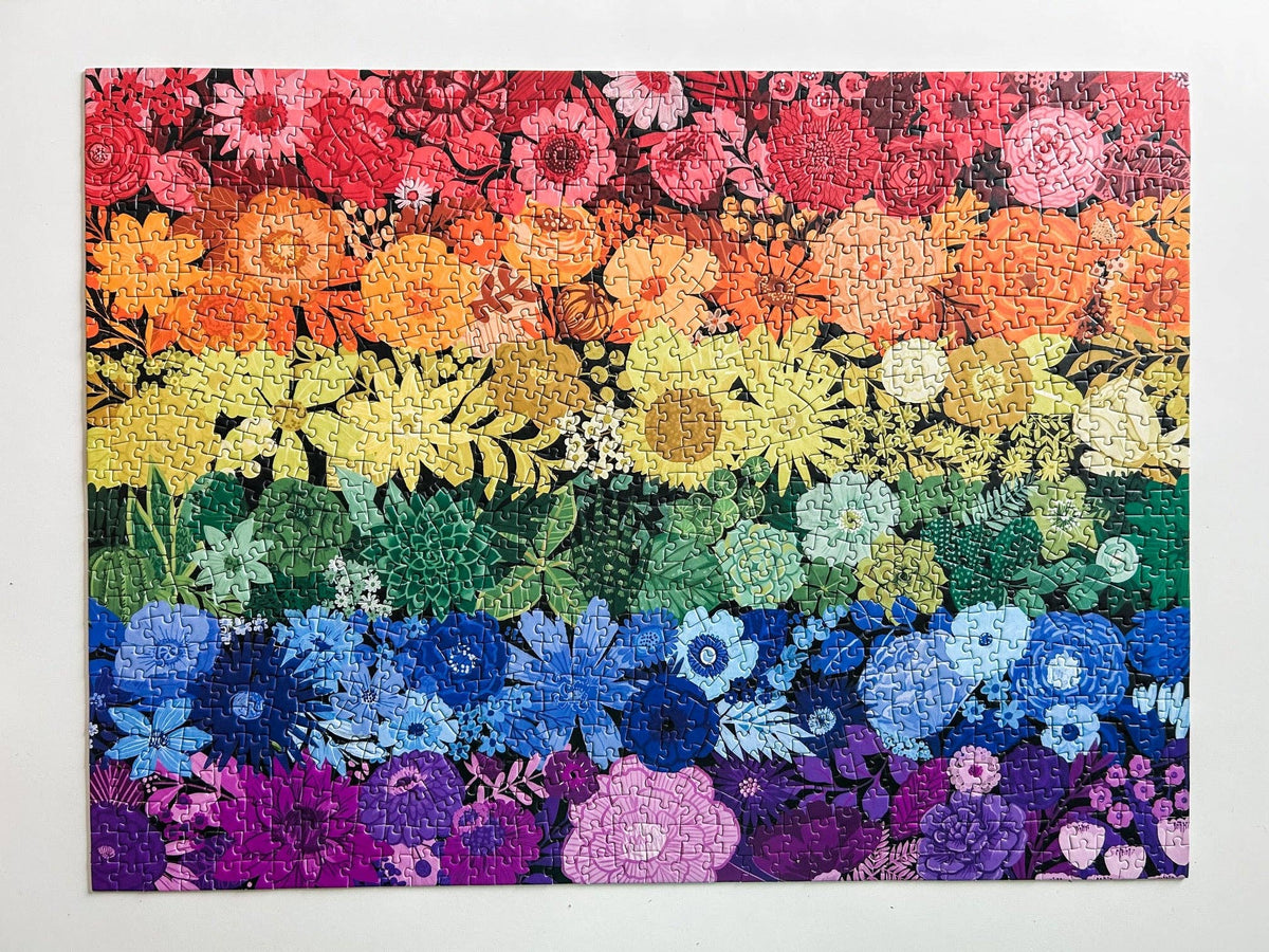 Rainbow Garden 1000 Pc Puzzle
