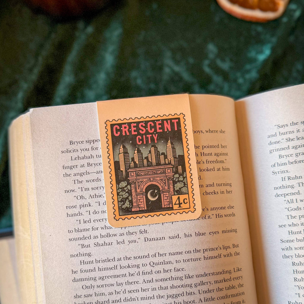 Maasverse Stamp Magnetic Bookmark Gift For Book Lover ACOTAR: Velaris