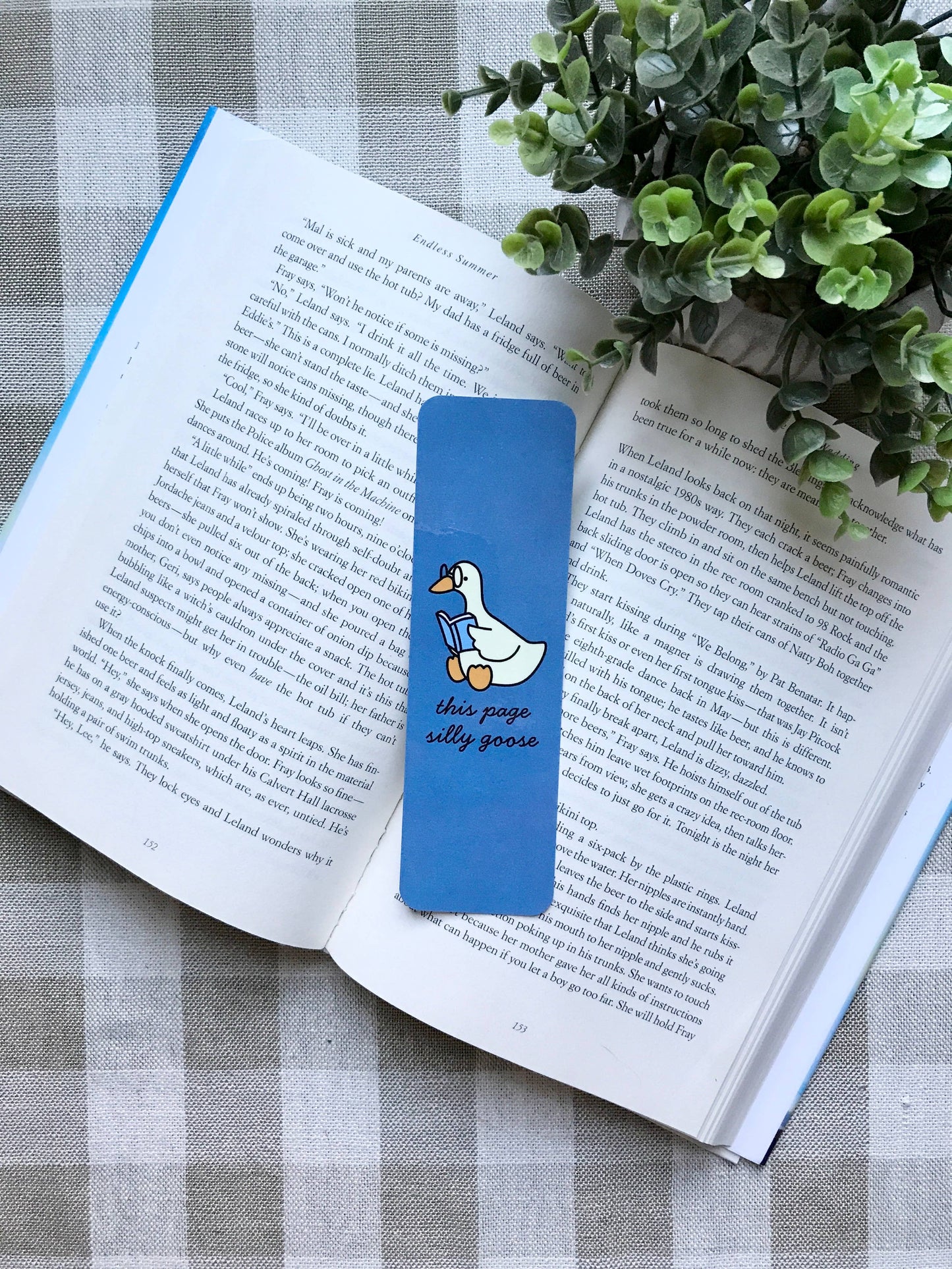 This Page, Silly Goose Bookmark