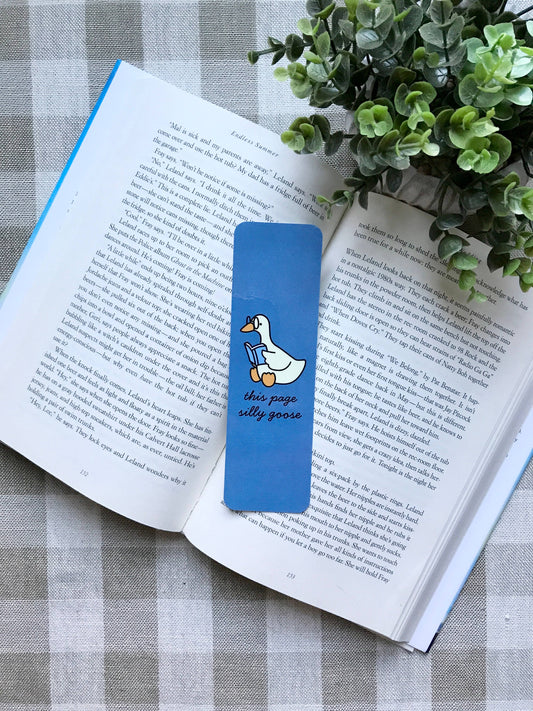 This Page, Silly Goose Bookmark