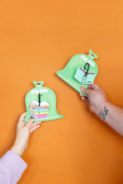 Pup Fiction Poo Pal – Book-Themed Dog Poop Bag Leash Holder