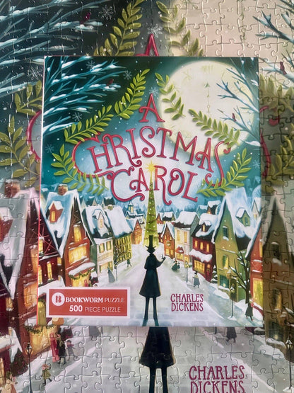 NEW! A CHRISTMAS CAROL -500 PIECE JIGSAW PUZZLE