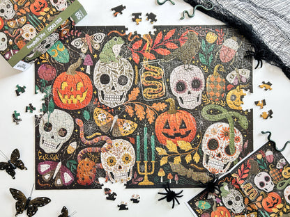 Creepy Crawlies 500 Piece Halloween Puzzle