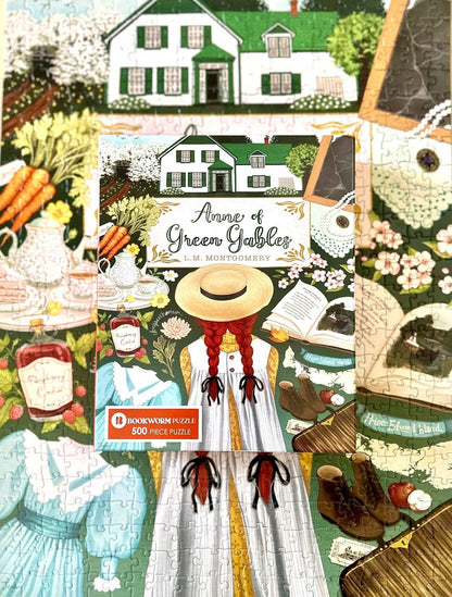 NEW! ANNE OF GREEN GABLES - 500 PIECE PUZZLE BOOK SET