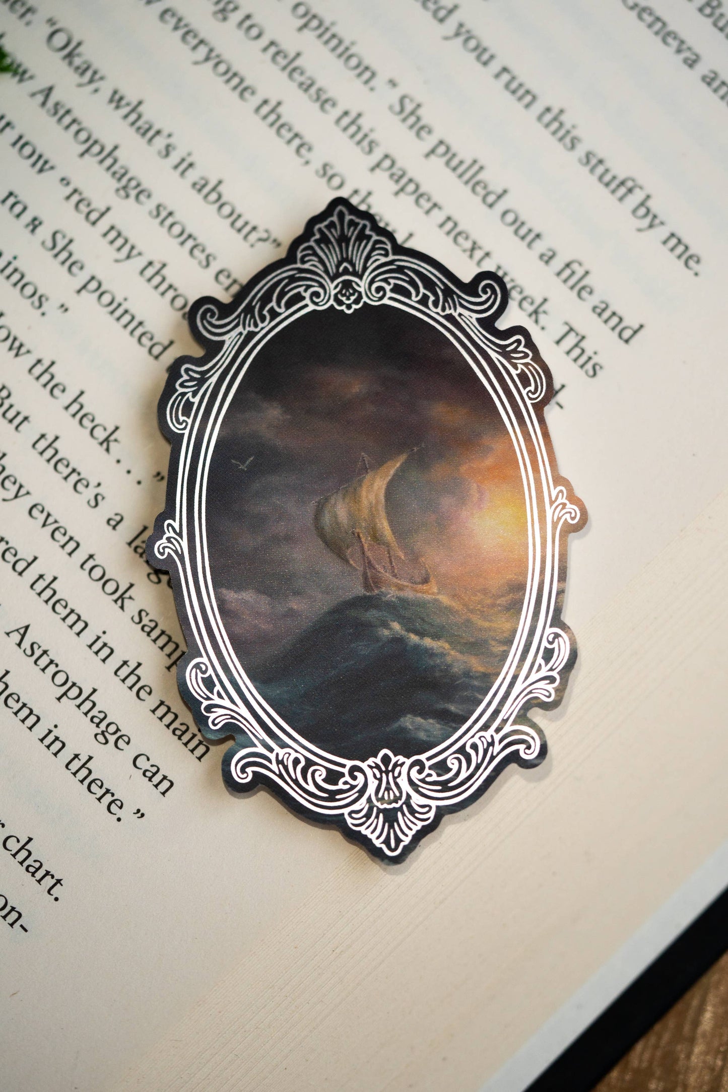 The Voyage Vinyl Sticker- Bookish Kindle Sticker