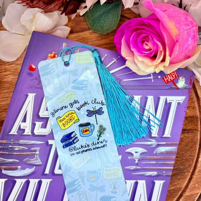 Gilmore Girls Book Club Metal Bookmark: 5.5 x 2 inches
