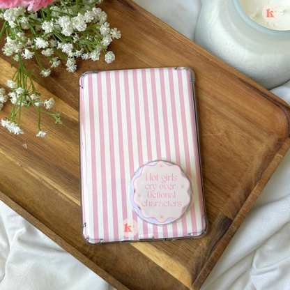 Kindle grip | Crying over fictional characters | kindle case: Regular Grip
